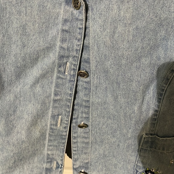 Bollie Brooks Denim Flower Jacket - Picture 3 of 9